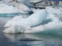 In der Gletscherlagune des mächtigen Vatnajökull