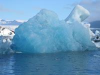 In der Gletscherlagune des mächtigen Vatnajökull