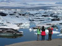 In der Gletscherlagune des mächtigen Vatnajökull