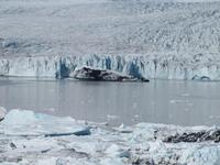 An der Gletscherlagune des mächtigen Vatnajökull