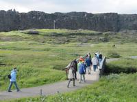 Kleine Wanderung durch Thingvellir