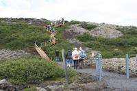 Erklimmen des Grábrók