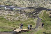 Erklimmen des Grábrók