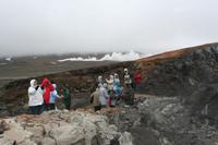 Am Krater des Leirhnjúkur