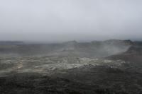Am Krater des Leirhnjúkur