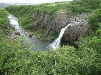 Wanderung zum Wasserfall