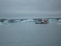 In der Gletscherlagune