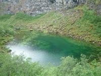 Wanderung in der Asbyrgi-Schlucht