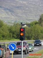 Herzliche Begrüßung in Akureyri