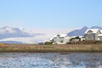Blick von Höfn zum Vatnajökull
