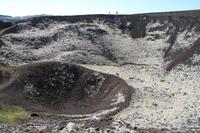 Am Krater von Grábrók