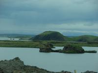 See Myvatn mit Pseudokratern
