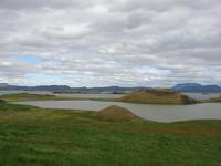 See Myvatn mit Pseudokratern