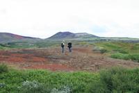 am Explosionskrater Kerið