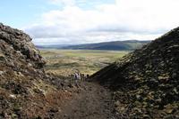 erloschener Krater Grábrók