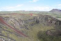 erloschener Krater Grábrók