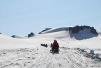 traumhaftes Wetter auf dem Vatnajökull