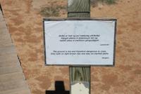 Vorsicht ist geboten! Es ist hier sehr heiß.