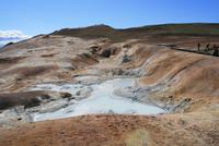 heiße Quellen am Vulkan Leirhnjúkur