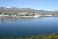 Blick auf Akureyri