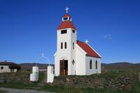 kleine Kirche am Bauernhof