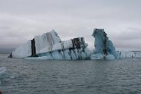 in der Gletscherlagune Jökulsárlón