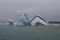 in der Gletscherlagune Jökulsárlón