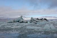 In der Gletscherlagune Jökulsárlón