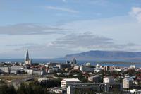 Blick vom Perlan in Reykjavík