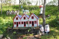 Im Garten von Petra's Steinhaus