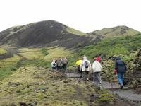 Aufstieg zum Grábrok