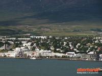 Blick auf Akureyri
