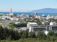 Blick auf Reykjavik