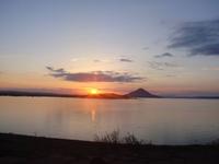 Sonnenuntergang am Mývatn See