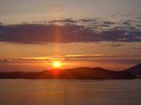 Sonnenuntergang am Mývatn See