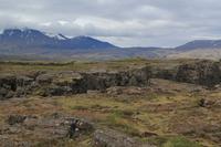 zwischen Eurasischer und Amerikanischer Platte