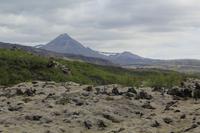 Wanderung auf den Krater Grábrók 