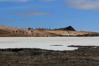 Wanderung in der Ebene von Leirhnjúkur