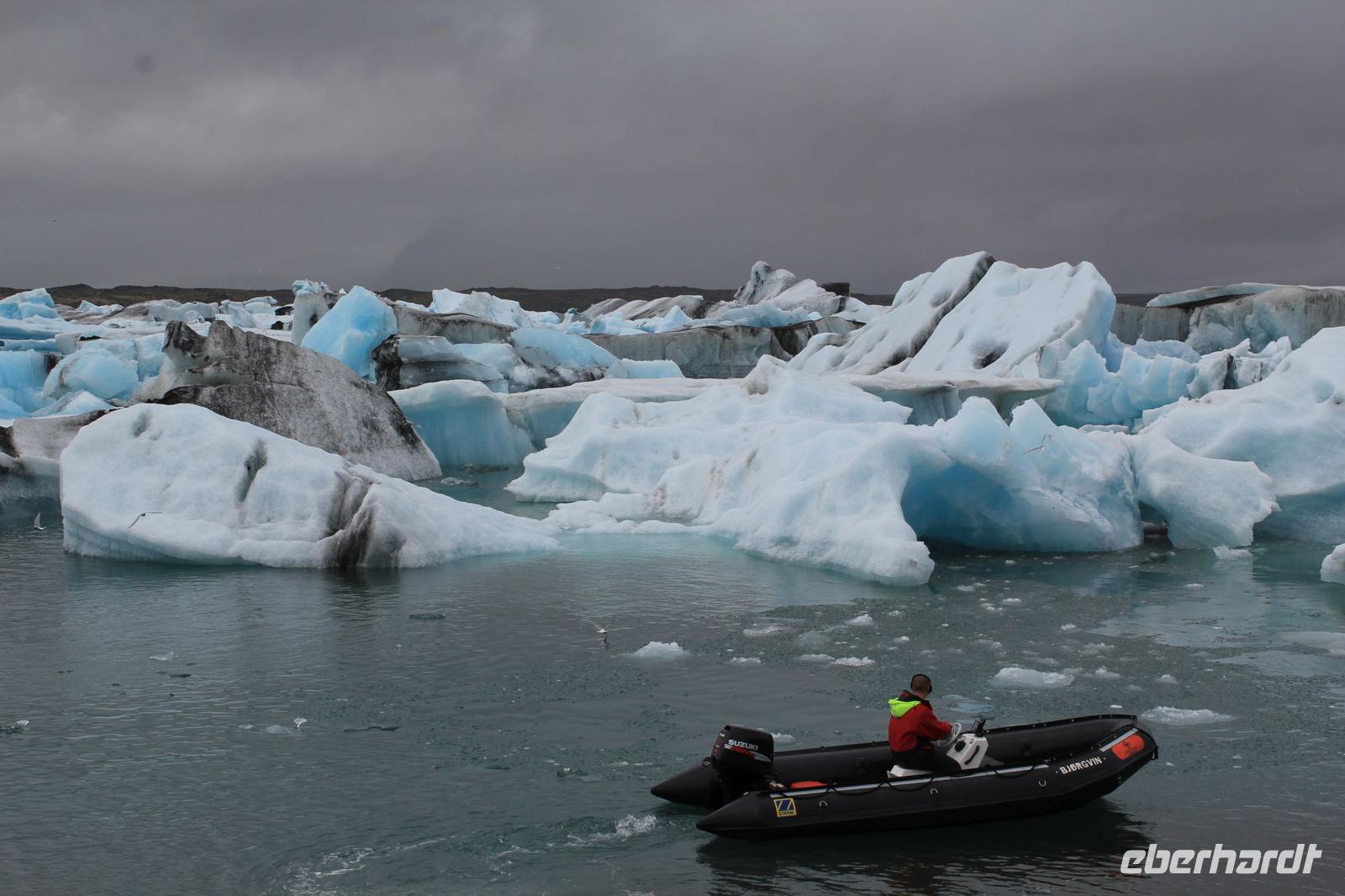 Gletscherlagune Jökulsáron