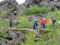 Wanderung im Lavalabyrint