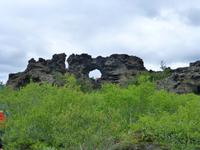 Beeindruckende Felsformation im Lavalabyrinth