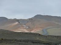 Karge Landschaften im Hochtemperaturgebeit