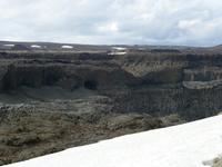 Felsenschlucht am Dettifoss