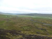 Blick vom Krater Grábrók