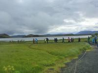 Spaziergang bei den Pseudokratern