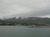 Blick auf Akureyri