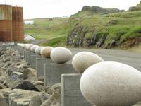 Eier-Denkmal aus Granit