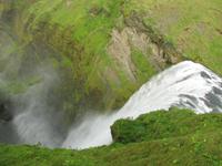 Skogafoss von oben