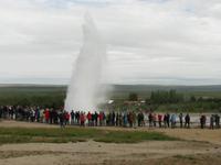 ... auf die Fontäne!