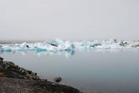  in der Gletscherlagune Jökulsárlón